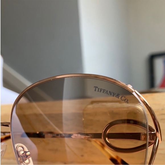 Tiffany & Co Round Mirrored Sunglasses TF3065 56 - Picture 8 of 14